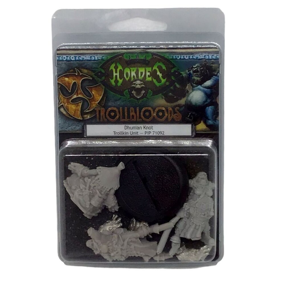 Hordes Trollbloods Dhunian Knot Trollkin Unit Miniature PIP 71092 SEALED NEW